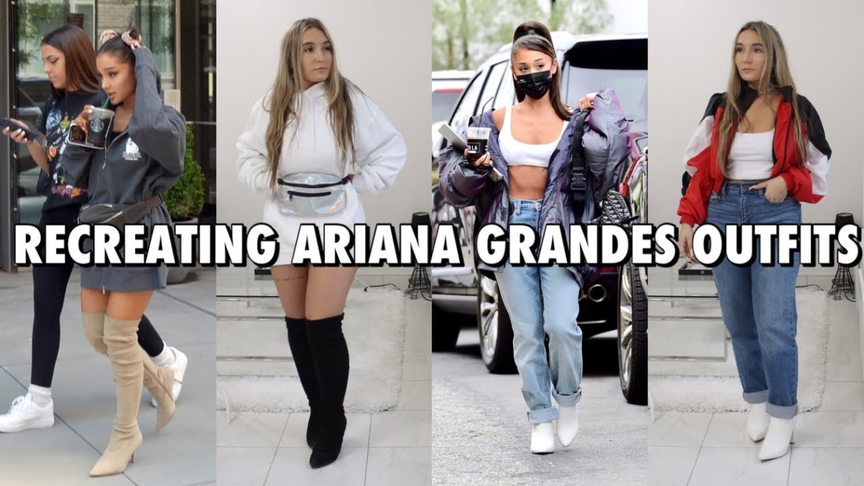 ariana grande outfit ideas Bulan 4 RECREATING Ariana Grande Outfit Ideas   copying Ariana Grande