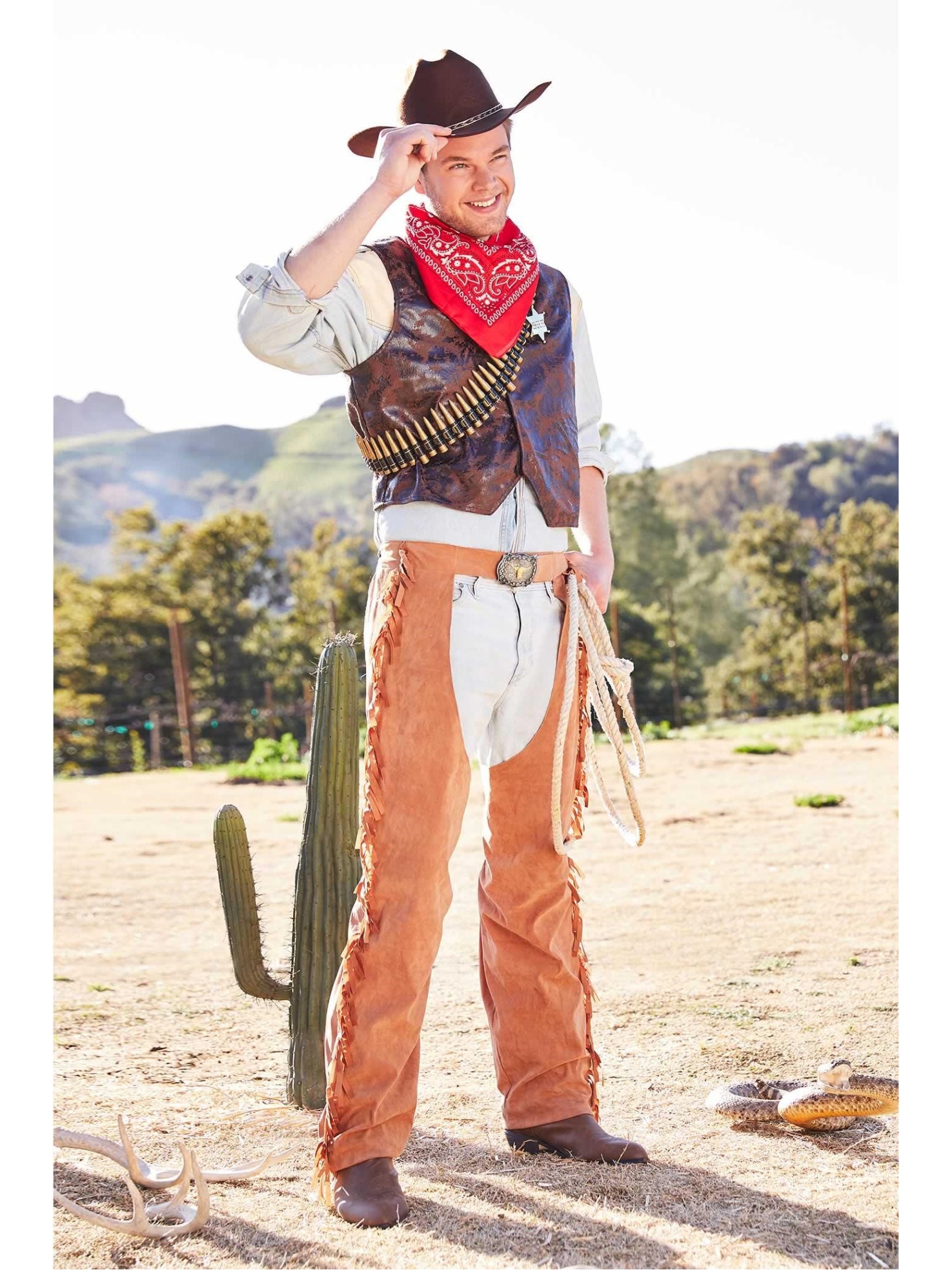 cowboy outfit for men Niche Utama Home Cowboy Costume for Men